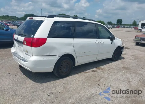 2008 Toyota Sienna Ce z USA, uszkodzony, nr VIN 5TDZK23C38S156710